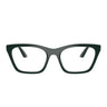Emporio Armani Occhiali da Vista EA4274BU 63801W Verde Scuro Lucido/Trasparente con 2 Clip Donna