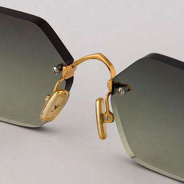 Eyepetizer Sunglasses CARNABY C.4-52 Gold/Green Gradient Unisex 3