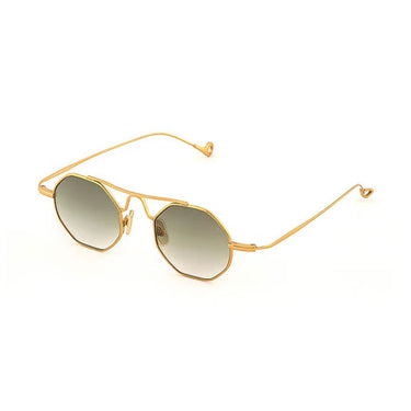 Eyepetizer Sunglasses Cosmopolitan SOHO C.4-25 Gold/Faded Green Unisex