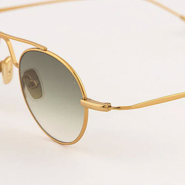 Eyepetizer Sunglasses Cosmopolitan TRIBECA C.4-25 Gold/Smoky Green Unisex