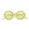 Eyepetizer Sunglasses Gatsby JORDAN C.4-1 Gold Green Gradient Unisex
