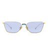 Eyepetizer Sonnenbrille KANDA C.4-2F Gold/Blau Unisex