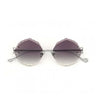 Eyepetizer Margarita GUADALUPE C.1-60 Silver/Smoky Gray Gradient Unisex Sunglasses