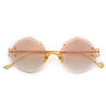 Eyepetizer Margarita GUADALUPE C.4-61 Gold/Pink Gradient Unisex Sunglasses
