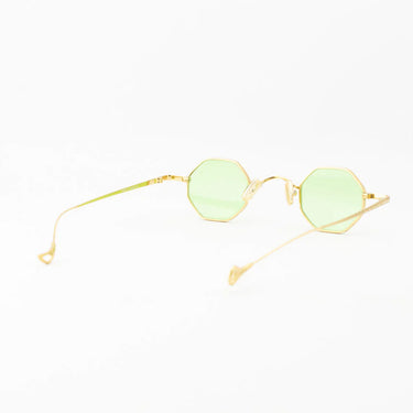 Eyepetizer Okulary Przeciwsłoneczne TOMMY C.4-1 Złoto/Zielony Unisex 3