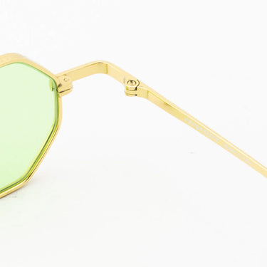 Eyepetizer Okulary Przeciwsłoneczne TOMMY C.4-1 Złoto/Zielony Unisex 4