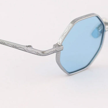 Eyepetizer Okulary Przeciwsłoneczne TOMMY C.1-2 Złoto/Niebieski Unisex 3