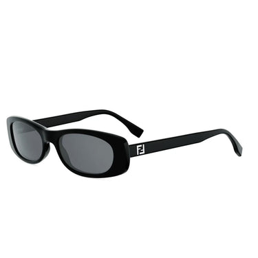 Fendi FF Squared Nero Ovale Occhiali da Sole 2