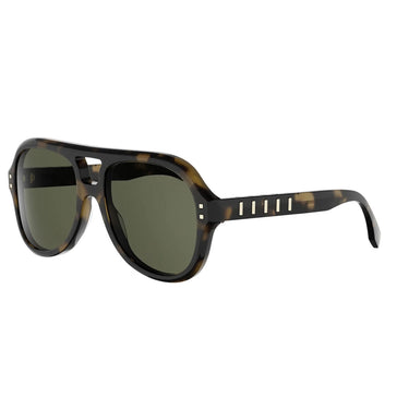 Fendi Five Sisters Pilot in Schildpatt Sonnenbrille