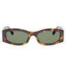 Fendi Forever Marrone Rettangolare Occhiali da Sole