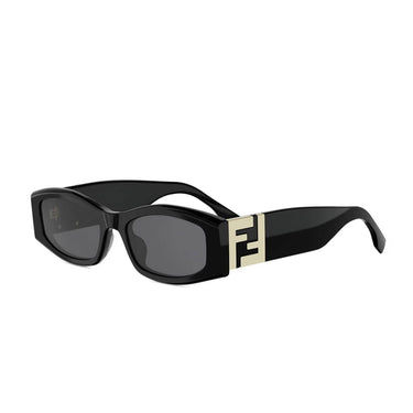 Fendi Forever Nero Rettangolare Occhiali da Sole