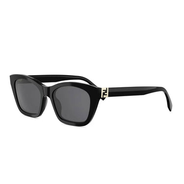 Fendi Forever Nero Squadrata Occhiali da Sole