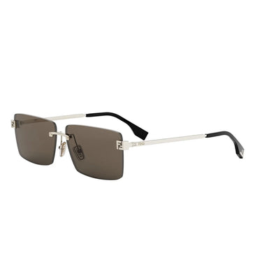 Fendi Sky Złoty Prostokątne Okulary Przeciwsłoneczne