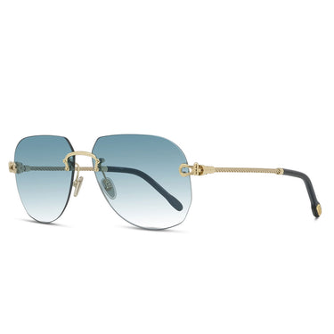 Fred Sonnenbrille FG4011UN 30Z Manille Cable Gold/Hellblau Unisex