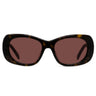 Givenchy Bold Marrone Geometrica Occhiali da Sole