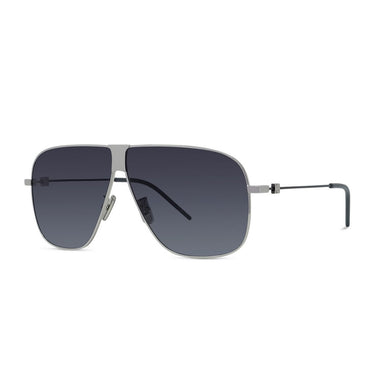 Givenchy Speed Srebrne Pilot Okulary Przeciwsłoneczne