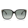 Gucci Okulary Przeciwsłoneczne GG0022S 001 Czarny-Szary Gradient Damskie