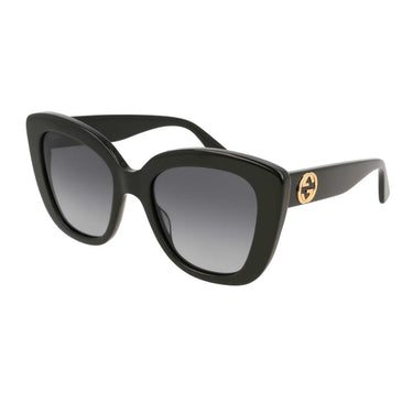 Gucci Okulary Przeciwsłoneczne GG0327S 001 Czarny-Szary Gradient Unisex 1