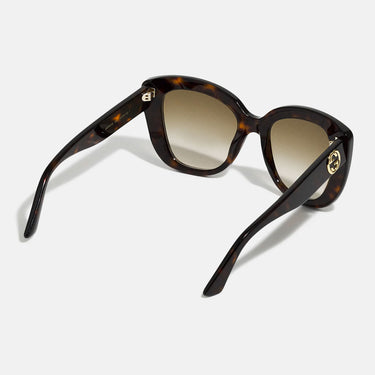 Gucci Okulary Przeciwsłoneczne GG0327S 002 Havana-Marrone Sfumato Unisex 3