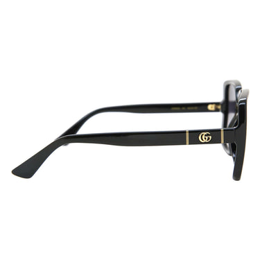 Gucci Okulary Przeciwsłoneczne GG0632S 001 Czarny-Szary Gradient Damskie 2