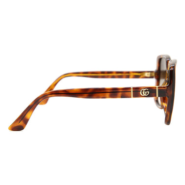 Gucci Okulary Przeciwsłoneczne GG0632S 002 Havana-Marrone Sfumato Damskie 2