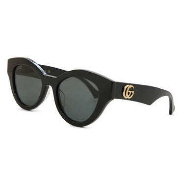 Gucci Okulary Przeciwsłoneczne GG0957S 002 Czarny-Szary Damskie 1