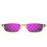 Gucci Okulary Przeciwsłoneczne GG1278S 005 Złoto/Fiolet Lustrowane Unisex