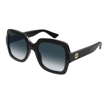 Gucci Okulary Przeciwsłoneczne GG1337S 001 Czarny/Szary Gradient Damskie