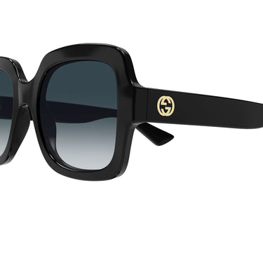 Gucci Okulary Przeciwsłoneczne GG1337S 001 Czarny/Szary Gradient Damskie