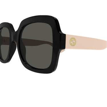 Gucci Okulary Przeciwsłoneczne GG1337S 008 Czarny/Szary Damskie 3