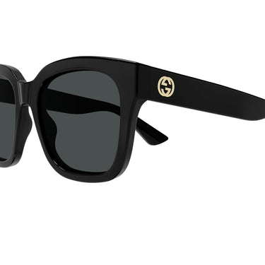 Gucci Okulary Przeciwsłoneczne GG1338S 001 Czarne/Szare Dymne Damskie