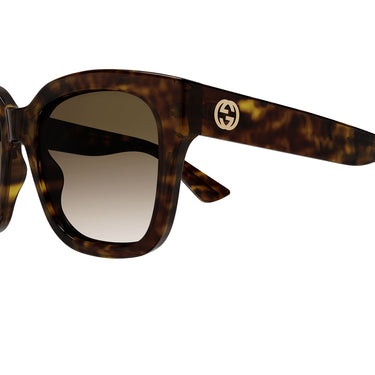 Gucci Okulary Przeciwsłoneczne GG1338S 003 Havana/Marrone Sfumato Damskie 3