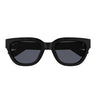 Gucci Okulary Przeciwsłoneczne GG1578S 001 Czarny Szary Damskie