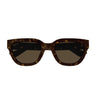 Gucci Okulary Przeciwsłoneczne GG1578S 002 Brązowy Brązowy Damskie