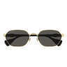 Gucci Okulary Przeciwsłoneczne GG1593S 001 Złoto/Ciemny Szary Unisex