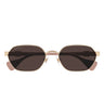 Gucci Okulary Przeciwsłoneczne GG1593S 003 Złoto-Fioletowy Unisex