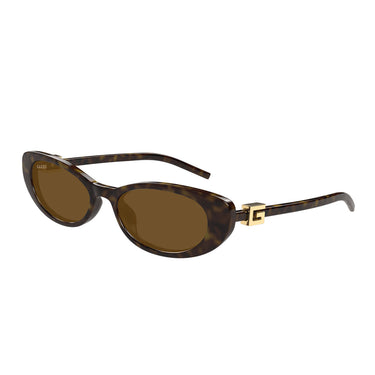 Gucci Okulary Przeciwsłoneczne GG1680S 004 Brązowy/Brązowy Damskie