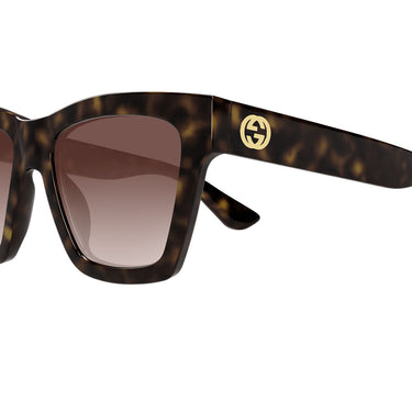 Gucci Okulary Przeciwsłoneczne GG1714S 002 Brązowy/Brązowy Damskie