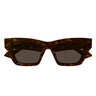 Gucci Okulary Przeciwsłoneczne GG1753S 002 Brązowy/Brązowy Damskie