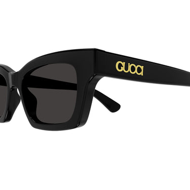 Gucci Okulary Przeciwsłoneczne GG1790S 001 Czarny/Szary Damskie
