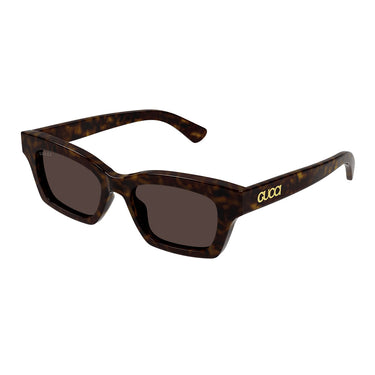 Gucci Okulary Przeciwsłoneczne GG1790S 002 Brązowy/Brązowy Damskie