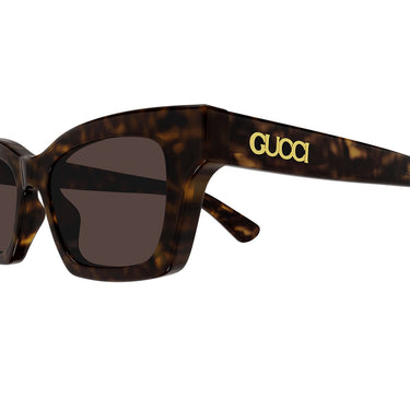Gucci Okulary Przeciwsłoneczne GG1790S 002 Brązowy/Brązowy Damskie