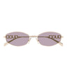 Gucci Gafas de Sol GG1802S 003 Oro/Violeta Mujer