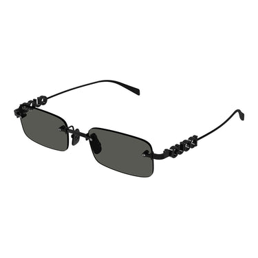 Gucci Okulary Przeciwsłoneczne GG1808S 001 Czarny/Szary Męskie