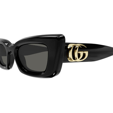 Gucci Okulary Przeciwsłoneczne GG1827S 001 Czarny/Szary Damskie 2