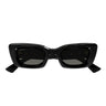 Gucci Okulary Przeciwsłoneczne GG1827S 001 Czarny/Szary Damskie