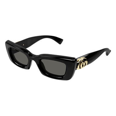 Gucci Okulary Przeciwsłoneczne GG1827S 001 Czarny/Szary Damskie 1