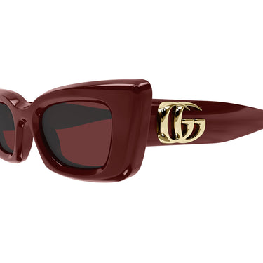 Gucci Okulary Przeciwsłoneczne GG1827S 003 Burgundy/Rosso Damskie 2
