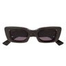 Gucci Okulary Przeciwsłoneczne GG1827S 004 Brązowy/Fioletowy Damskie