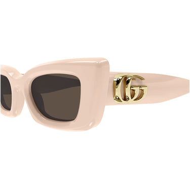 Gucci Okulary Przeciwsłoneczne GG1827S 005 Różowy/Brązowy Damskie 2